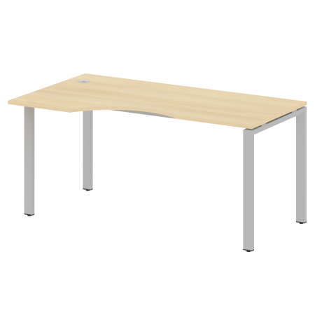 Стол криволинейный левый Metal System Style БП.СА-1 Л 1600x900x750