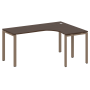 Стол криволинейный правый Metal System Style БП.СА-4 Пр 1600x1200x750