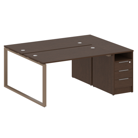 Рабочая станция Metal System Style БО.РС-СТП-2.3 1812x1475x750