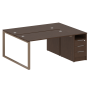 Рабочая станция Metal System Style БО.РС-СТП-2.3 1812x1475x750