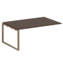 Проходной наборный элемент переговорного стола Metal System Style БО.ППРГ-5 1800x1235x750