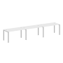 Рабочая станция на 3 раб. места Metal System Style БП.СМ-3.3 4200x720x750