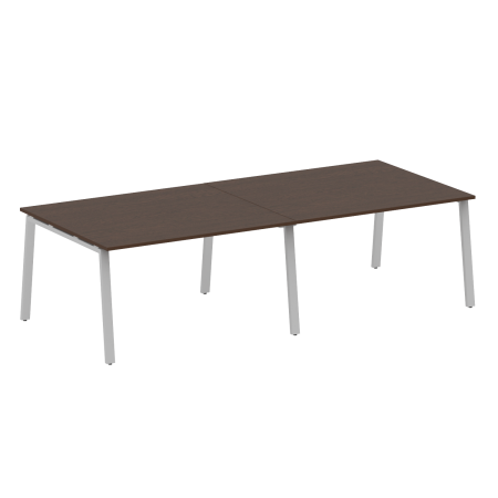 Стол для переговоров (2 столешницы) на А-образном м/к Metal System Style БА.ПРГ-2.3 2800x1235x750