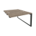Стол-приставка двойной на О-образном м/к к опорным элем. Onix O.MO-D.SPR-2.7 1180x1475x750