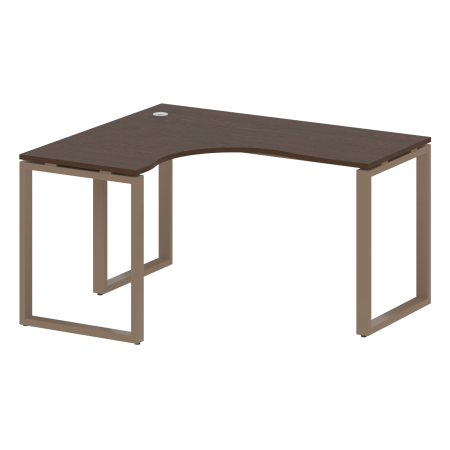 Стол криволинейный левый Metal System Style БО.СА-3 Л 1400x1200x750