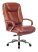 Кресло руководителя T-9925SL светло-коричневый Leather EiCHel кожа крестов. металл хром