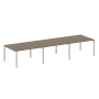 Переговорный стол 3 столешницы Metal System Style БП.ПРГ-3.3 4200x1235x750