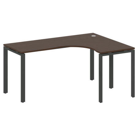 Стол криволинейный правый Metal System Style БП.СА-4 Пр 1600x1200x750