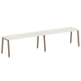 Рабочая станция на 2 рабочих места на А-образном м/к Metal System Style БА.СМ-2.5 3600x720x750