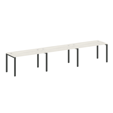 Рабочая станция на 3 раб. места Metal System Style БП.СМ-3.3 4200x720x750