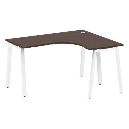 Стол криволинейный правый Metal System Style БА.СА-3 Пр 1400x1200x750