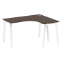 Стол криволинейный правый Metal System Style БА.СА-3 Пр 1400x1200x750