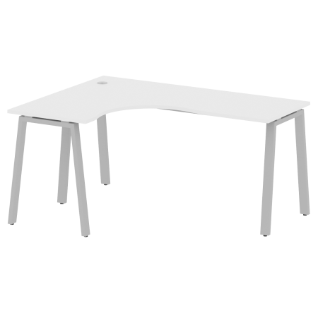 Стол криволинейный левый Metal System Style БА.СА-4 Л 1600x1200x750