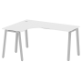 Стол криволинейный левый Metal System Style БА.СА-4 Л 1600x1200x750