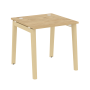 Стол рабочий на деревянных опорах Onix Wood OW.SP-0.8 780x800x750