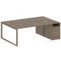 Рабочая станция Metal System Style БО.РС-СТП-2.5 2212x1475x750