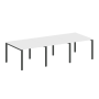 Переговорный стол 3 столешницы Metal System Style БП.ПРГ-3.1 3000x1235x750