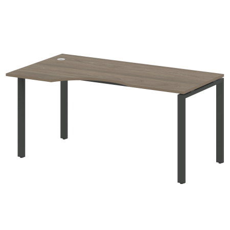 Стол криволинейный левый Metal System Style БП.СА-1 Л 1600x900x750